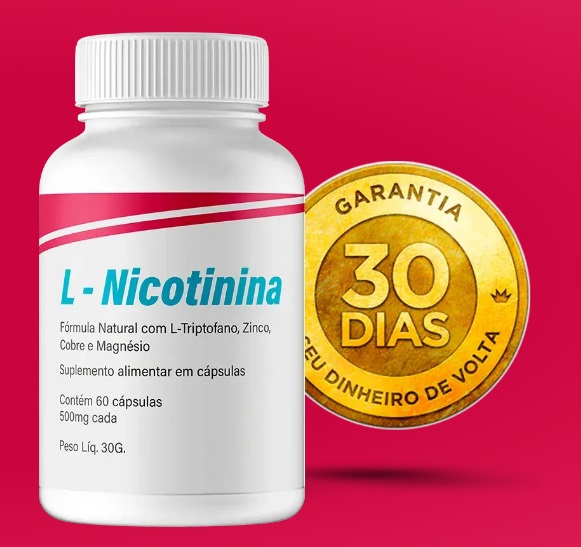 L-Nicotinina é seguro - Imagem ilustrativa da garantia do produto