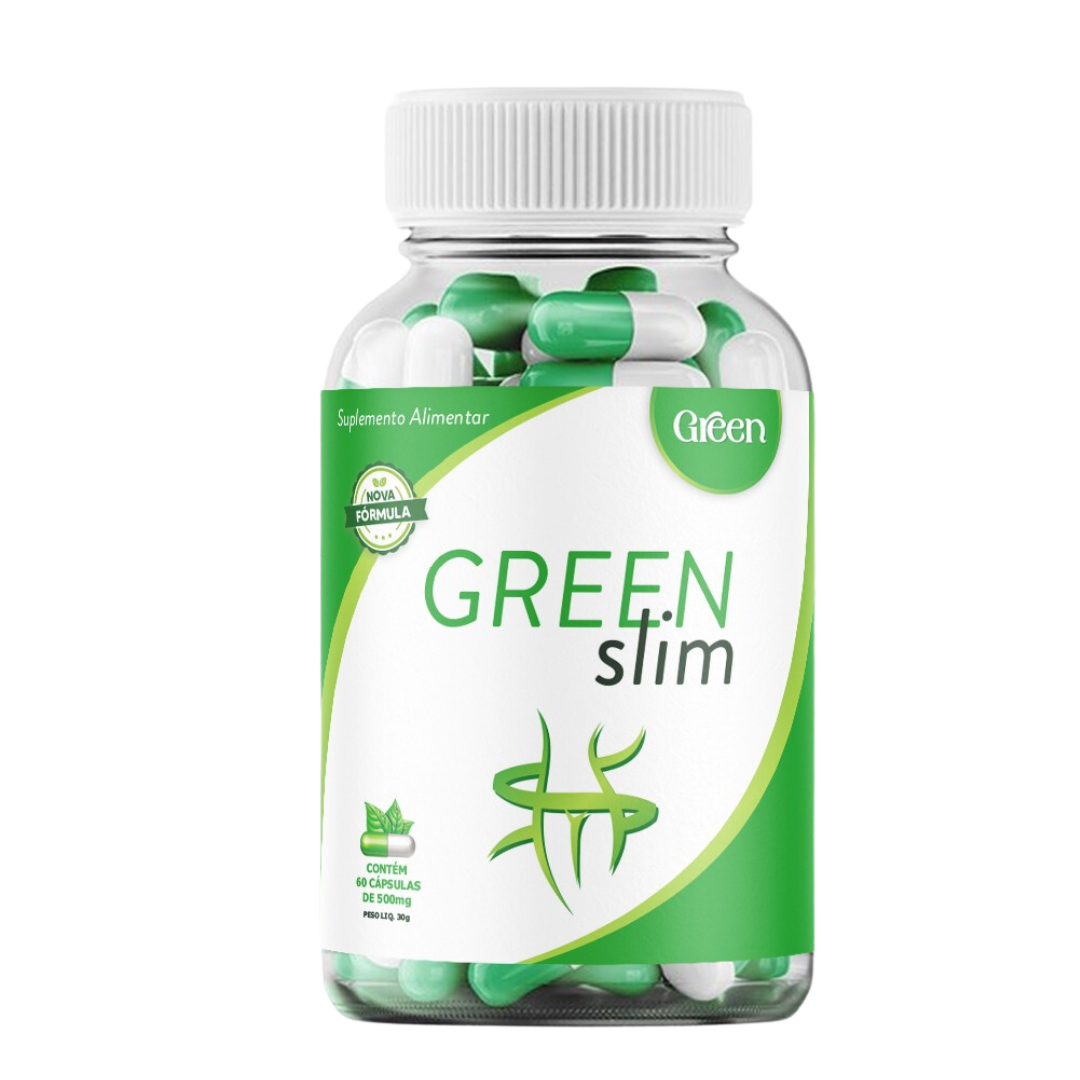 imagem de frasco do produto Green Slim.